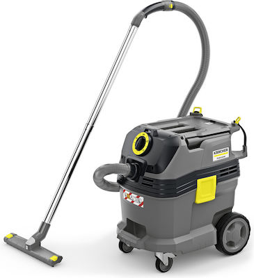 Karcher NT 30/1 Tact L Σκούπα Υγρών / Στερεών 1380W με Κάδο 30lt