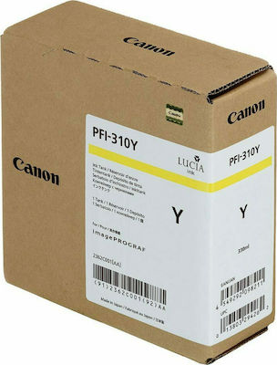 Canon PFI-310 InkJet Printer Ink Yellow (2362C001)