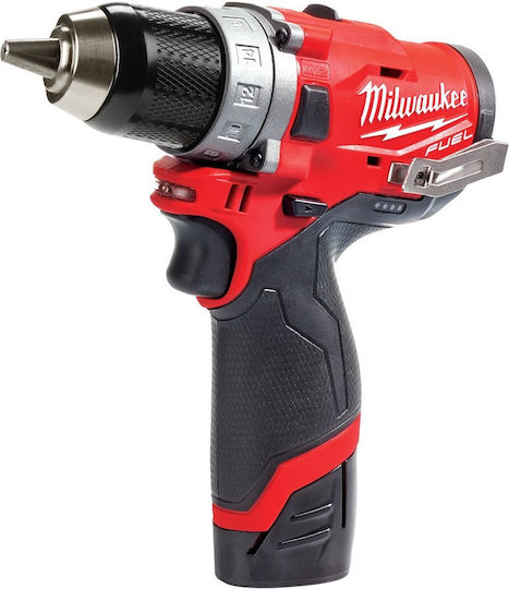 Milwaukee M12 FDD-202X Mașină De Găurit Cu Baterie Fără Perii 12V 2x2Ah
