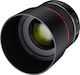Samyang Cadru complet Obiectiv Foto AF 85mm f/1.4 EF Teleobiectiv pentru Montura Canon EF Black