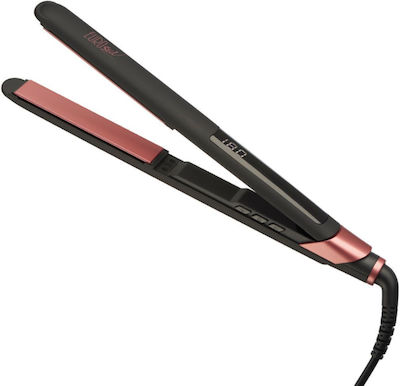 Eurostil Advance Ceramic 06139/70 Haarglätter mit Keramikplatten 38W Black / Pink