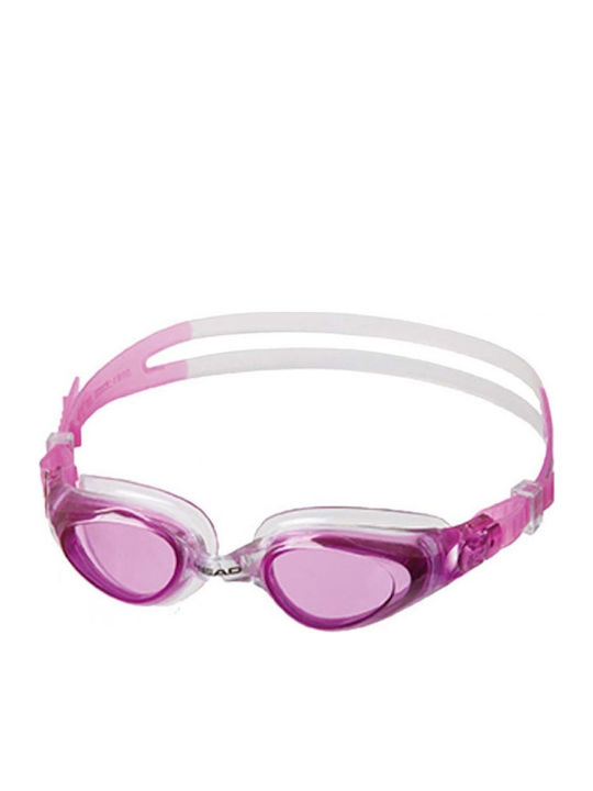Head Cyclone Γυαλιά Κολύμβησης Παιδικά με Αντιθαμβωτικούς Φακούς Ροζ