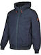 Element Dulcey Men's Winter Bomber Jacket Waterproof Navy Blue