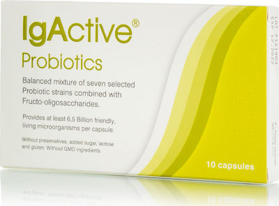 IgActive Probiotics cu Probiotice și Prebiotice 10 capace