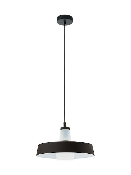 Eglo Tabanera Pendant Light Single-Light Bell for Socket E27 Black