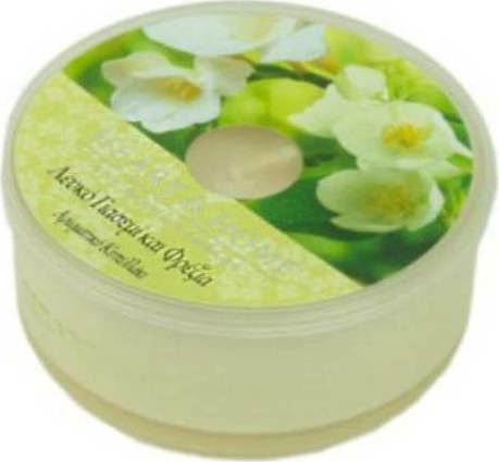Heart & Home Aromatic Soy Candle in Jar with White Jasmine & Fresia Scent 38g