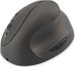 Digitus Ergonomic Vertical Wireless Mouse Mouse Black
