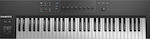 Native Instruments Midi Keyboard Komplete Kontrol A61 με 61 Πλήκτρα σε Μαύρο Χρώμα