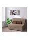 Montana Doppelsitzer Sofa Bett Braun 142x193x92cm
