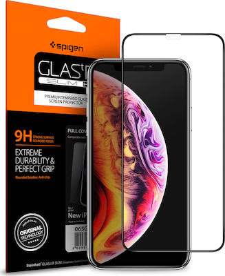 Spigen GLAS.tR FullCover HD Full Face Tempered Glass (iPhone XS Max / iPhone 11 Pro Max)