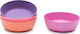 Bobo & boo Bamboo Bowl Set Sunset 4τμχ