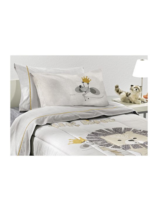 Saint Clair King Kids Pillowcase 50x70cm Grey 1716030218002