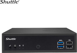 Shuttle XPC Slim DH02U Barebone (Celeron Dual Core-3865U)