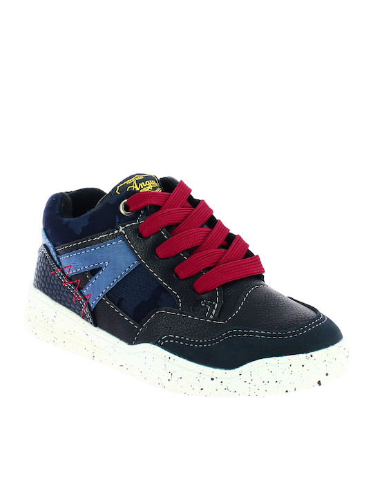 IQ Shoes Bubble Bobble A2071 Kids Boots Navy Blue