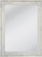 Liberta 59122 Wall Mirror with White Wooden Frame 80x60cm 4pcs