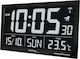 Technoline Tabletop Digital Clock LCD with Alarm Clock Black WS 8007
