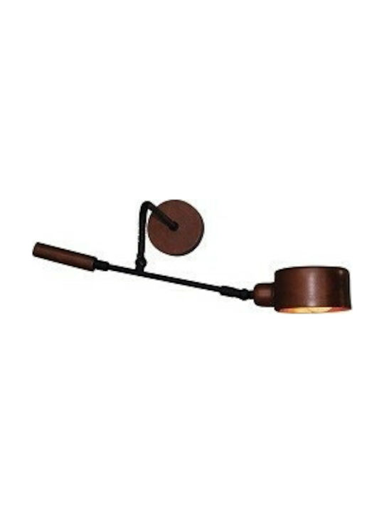 Home Lighting Leuchte Wand Schwarz 8x30x8cm