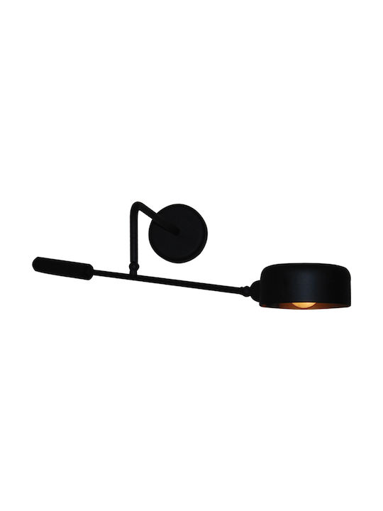 Home Lighting Modern Lumină de Perete cu Soclu E14 Negru 49x16x15cm