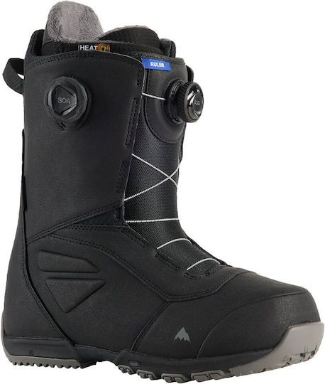 Burton Ruler Black 2019 Ανδρικές Μπότες Snowboard Μαύρο Χρώμα