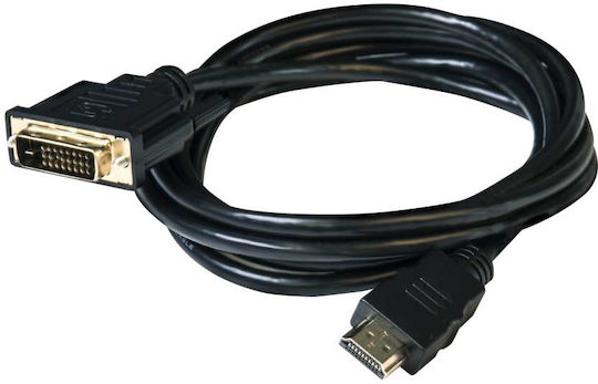 Club3D Kabel DVI-D-Stecker - HDMI-Stecker 2m Schwarz (CAC-1210)