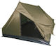 Mil-Tec Mini Pack Super Camping Tent Khaki 3 Seasons for 2 People 205x145x100cm