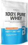 Biotech USA 100% Pure Whey with Concentrate, Isolate, Glutamine & BCAAs Molkenprotein Glutenfrei mit Geschmack Gesalzenes Karamell 454gr