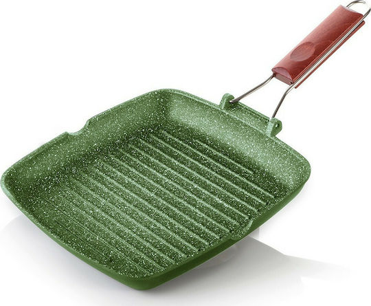 Risoli Dr.Green 26cm Grill Cast Aluminum with Non-stick Coating Risoli Dr.Green 26cm Grill Cast Aluminum with Non-stick Coating
