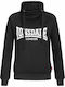 Lonsdale Pitch Place Women's Hooded Sweatshirt Black