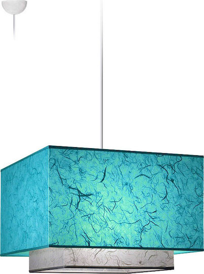 Starlight Lustră Turcoaz cu Dulie E27 35x35cm.