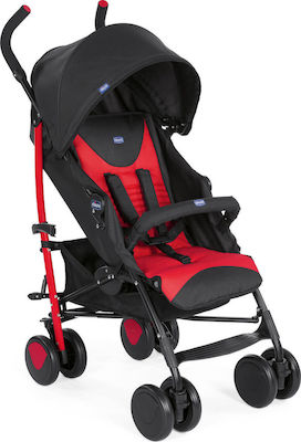 Chicco Echo Complete Regenschirm Kinderwagen Geeignet ab 6+ Monaten Rot 7.6kg 79431-30