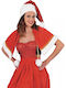 Adult Christmas Santa Claus Costume Red Κάπα Χριστουγέννων