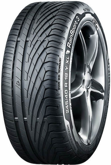 RainSport 3 SSR Runflat 245/50R18 100Y FR Summer Tire for Passenger Car