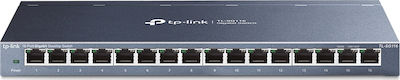 TP-LINK TL-SG116 v1 Unmanaged L2 Switch με 16 Θύρες Gigabit (1Gbps) Ethernet