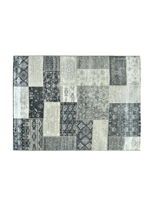 Eurofil 2091 Rug Rectangular Heatset Pp Aqua Silver-Silver