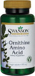 Swanson L-Ornithine Amino Acid 500mg 60 veg. Kappen Ungesüßt