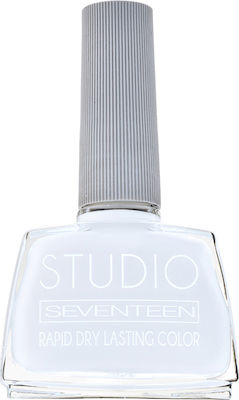 Seventeen Studio Rapid Dry Lasting Color Gloss Nail Polish Quick Dry White 04 12ml