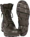 Mil-Tec Military Boots US Black "Panama" Jungle Leather Black 12826002