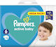 Pampers Scutece cu bandă adezivă Active Baby Active Baby Nr. 6 pentru 13-18 kgkg 96buc