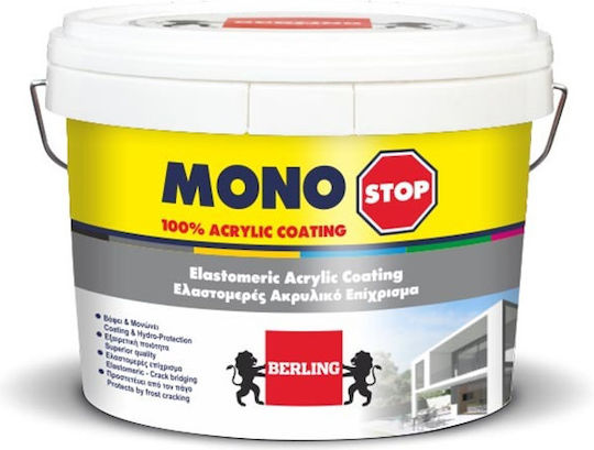 Berling Monostop Plastik Farbe für Äußeres Verwendung Weiß 750ml