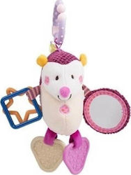 Kikka Boo Hedge The Hog Pink Hanging Baby Toys for Car