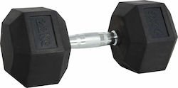 Amila Rubber Hexagon Dumbbell 1 x 22kg