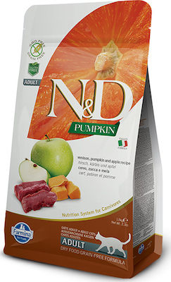 Farmina N&D Pumpkin Adult Dry Food for Adult Cats with Pumpkin / Deer 1.5kg