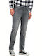 Daren Men's Jeans Pants with Slim Straight Fit Gray