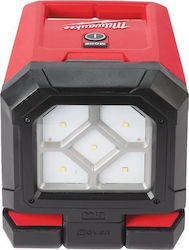 Milwaukee Rechargeable Jobsite Light LED IP54 with Brightness up to 1500lm M18 PAL-0 Solo