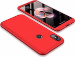 Mi A2 Mi 6X Acoperire completă 360 Plastic Roșu (Xiaomi Mi 6X/Mi A2) 101902178F