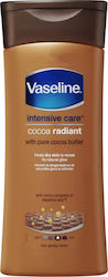 Vaseline Intensive Care Cocoa Radiant Ενυδατική Lotion Ανάπλασης Σώματος για Ξηρές Επιδερμίδες 200ml