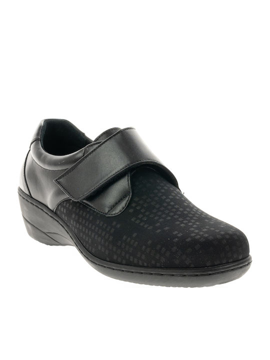 Naturelle Birka Anatomisch Damen Slip-Ons Schwarz