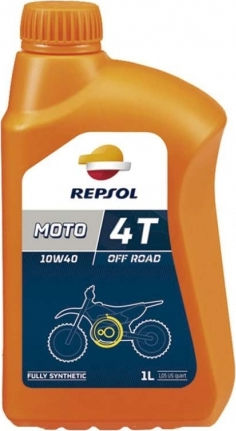 Repsol 4T Off Road 10W-40 Συνθετικό Λάδι Μοτοσυκλέτας για Τετράχρονους Κινητήρες 1lt