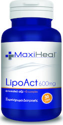 MaxiHeal LipoAct Α-λιποϊκό Οξύ & B-complex 30 κάψουλες