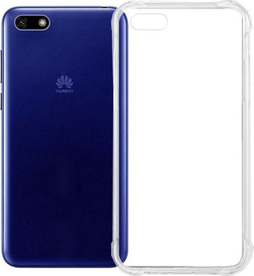 Y5 2018 Back Cover Σιλικόνης 0.5mm Διάφανο (Huawei Y5 2018 / Honor 7S)